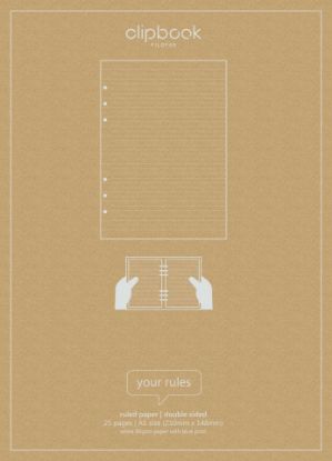 Picture of C/Book A5 Ruled Notepaper (R)