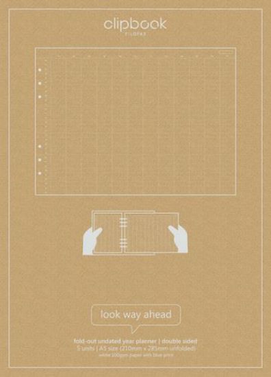 Picture of C/Book A5 Undated Year Planner (R)