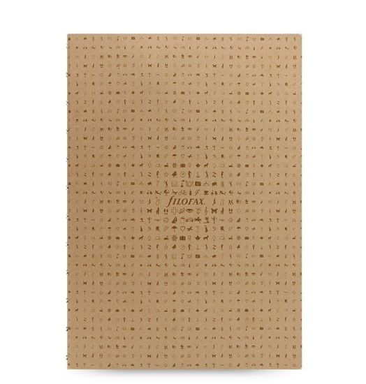 Picture of Folio A4 N/Book Inserts (R) Rule With Brown Kraft