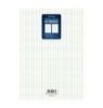 Picture of N/Book A4 White Note Paper (R) Squared Note Paper