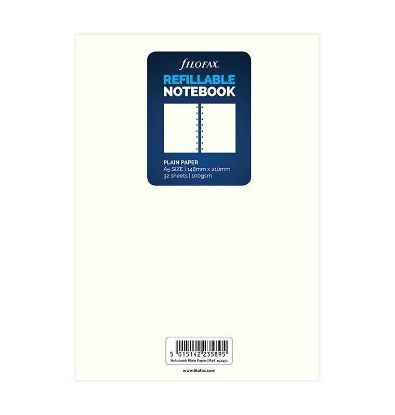 Picture of N/Book A5 White Note Paper (R) Plain