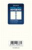 Picture of N/Book Pocket White Note Paper (R) Dotted 