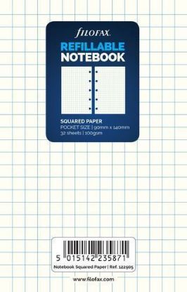 Picture of N/Book Pocket White Note Paper (R) Squared 