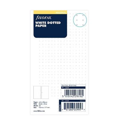 Picture of Org Personal Dotted Note Paper (R) White