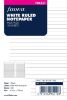 Picture of Org Poct Ruled Notepaper (R) Value Pack White