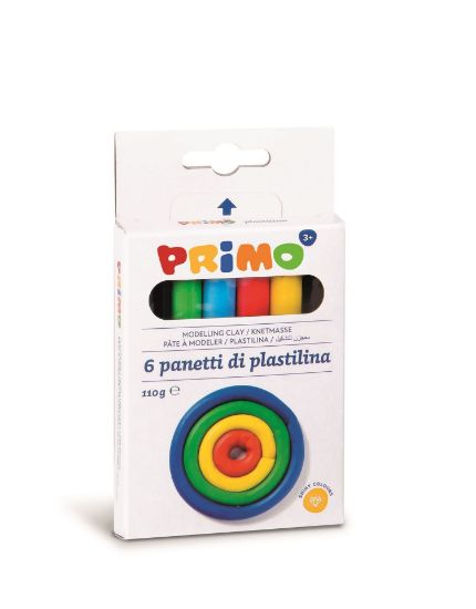 Picture of Primo Mod Clay 110G Set 6 Assorted Colours