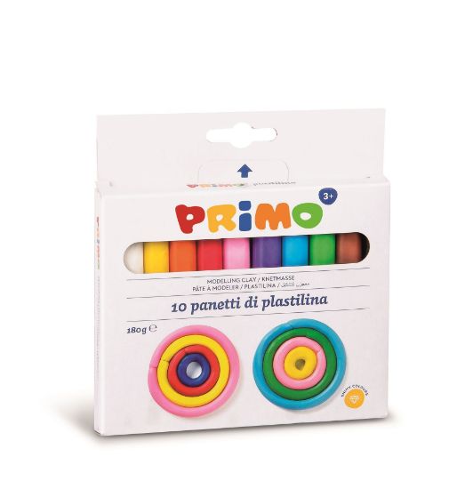 Picture of Primo Mod Clay 180G Set 10 Assorted Colours