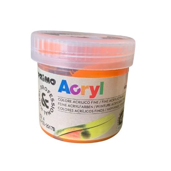 Picture of Primo Acrylic Pot 60G Orange