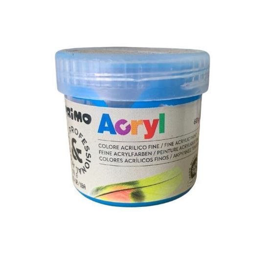 Picture of Primo Acrylic Pot 60G Cyan