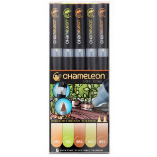 Picture of Chameleon 5 Pen Set Earth