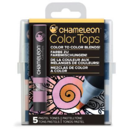 Picture of Chameleon 5-Colour Tops Pastel