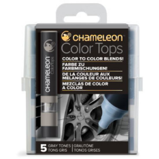 Picture of Chameleon 5-Colour Tops Gray