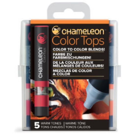 Picture of Chameleon 5-Colour Tops Warm
