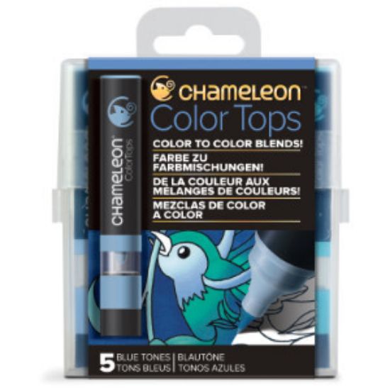 Picture of Chameleon 5-Colour Tops Blue