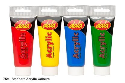 Picture of Dala Student Acrylic 75Ml - Various Colours Available