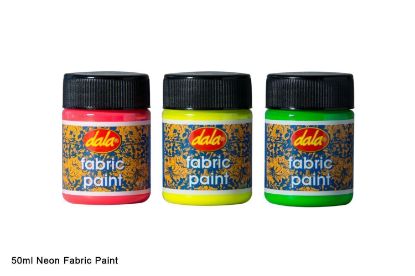 Picture of Dala Fabric Paint Neon 50Ml -Various Colours Available