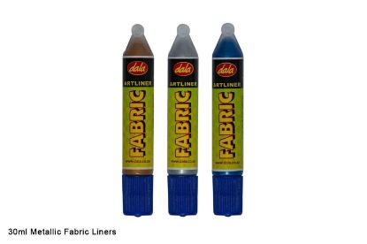 Picture of Dala Fabric Liner Metalic 30Ml - Various Colours Available