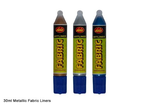 Picture of Dala Fabric Liner Metalic 30Ml - Various Colours Available