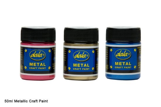 Picture of Dala Craft Metalic Paint 50Ml - Assorted Colours Available