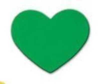 Picture of Dala Eva Heart Stickers 12Pcs