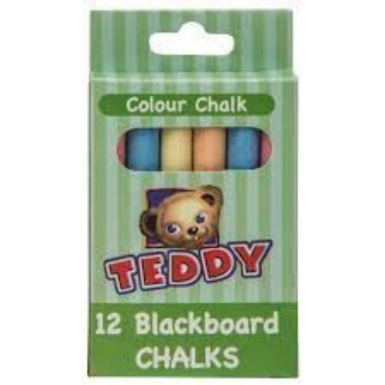 Picture of Dala Assorted Chalk 12Pcs