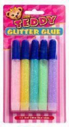 Picture of Miss Teddy Glitter Glue 5X10ml