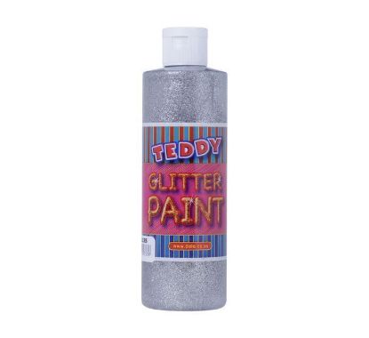 Picture of Teddy Glitter Paint 250Ml Silver