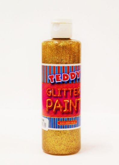 Picture of Teddy Glitter Paint 250Ml Gold