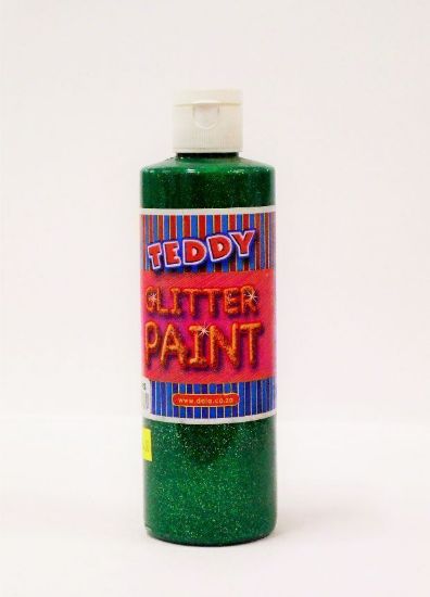 Picture of Teddy Glitter Paint 250Ml Green