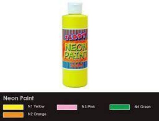 Picture of Teddy Neon Paint 250Ml  - Various Colours Available