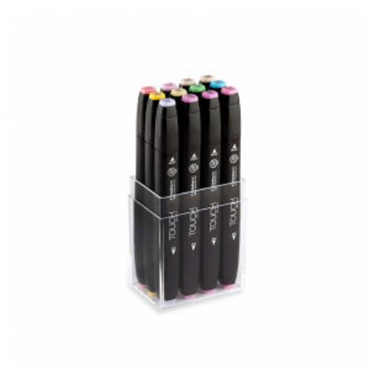 Picture of Touch Twin Marker 12Set Pastel