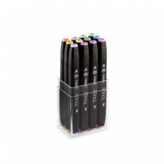 Picture of Touch Twin Marker 12Set Pastel